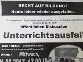 Veranstaltung des KER FfO mit Podiumsdiskussion